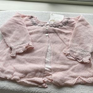 Baby set of 2 pieces brand new. 18-24 months. Bloom brand. Pink with gray design